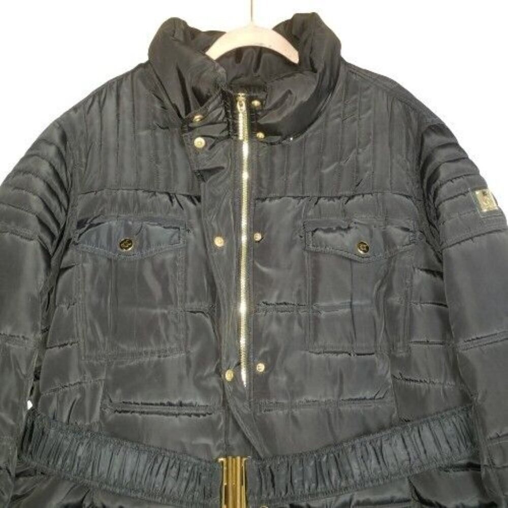 Rocawear Classic Women's Puffer Jacket Coat Black Size 3X - Picture 3 of 10